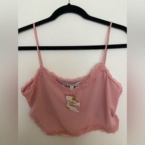 Copper closet cropped tank NWT never worn